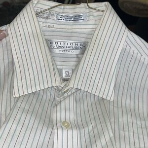 4/26 Van Heussen shirt-sleeved shirt light & comfy, 17.5